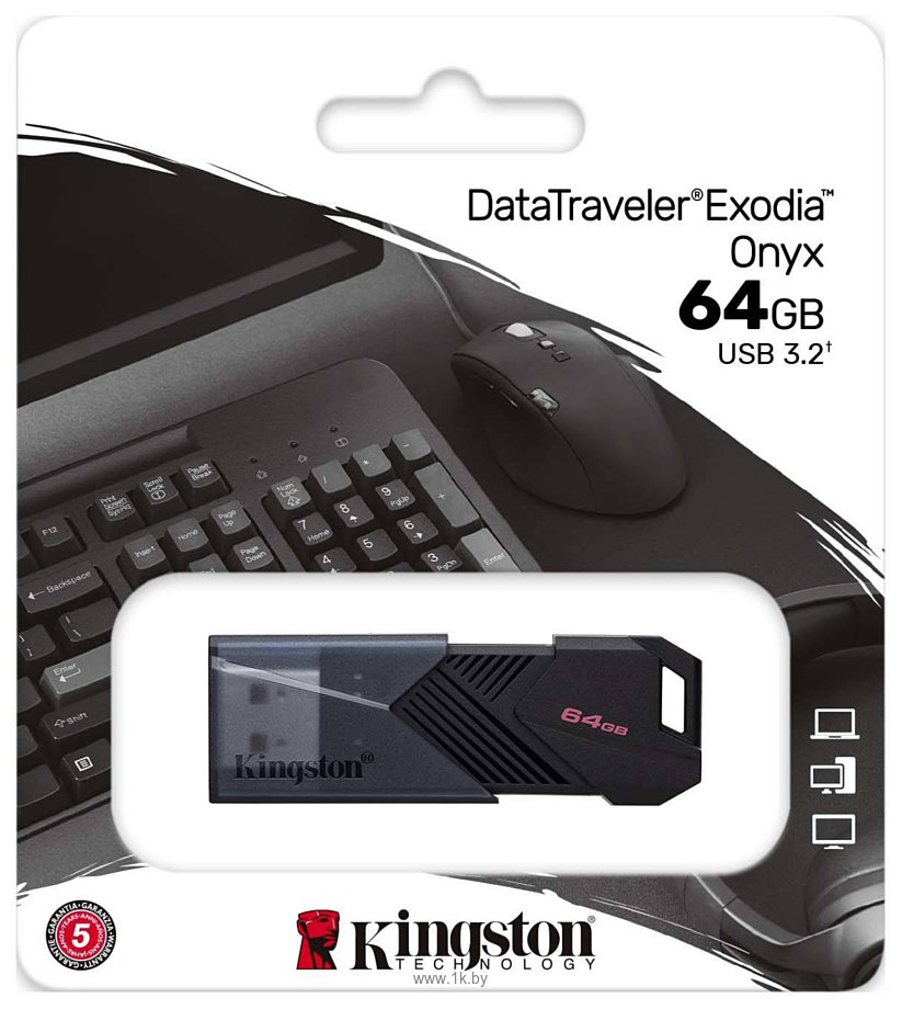 Фотографии Kingston DataTraveler Exodia Onyx 64GB