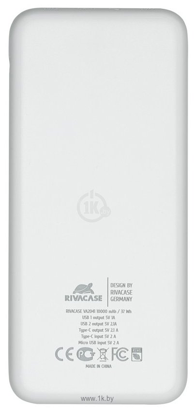 Фотографии RIVACASE VA2041 10000mAh