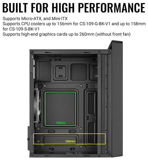 Фотографии AeroCool CS-109-G-BK-v1