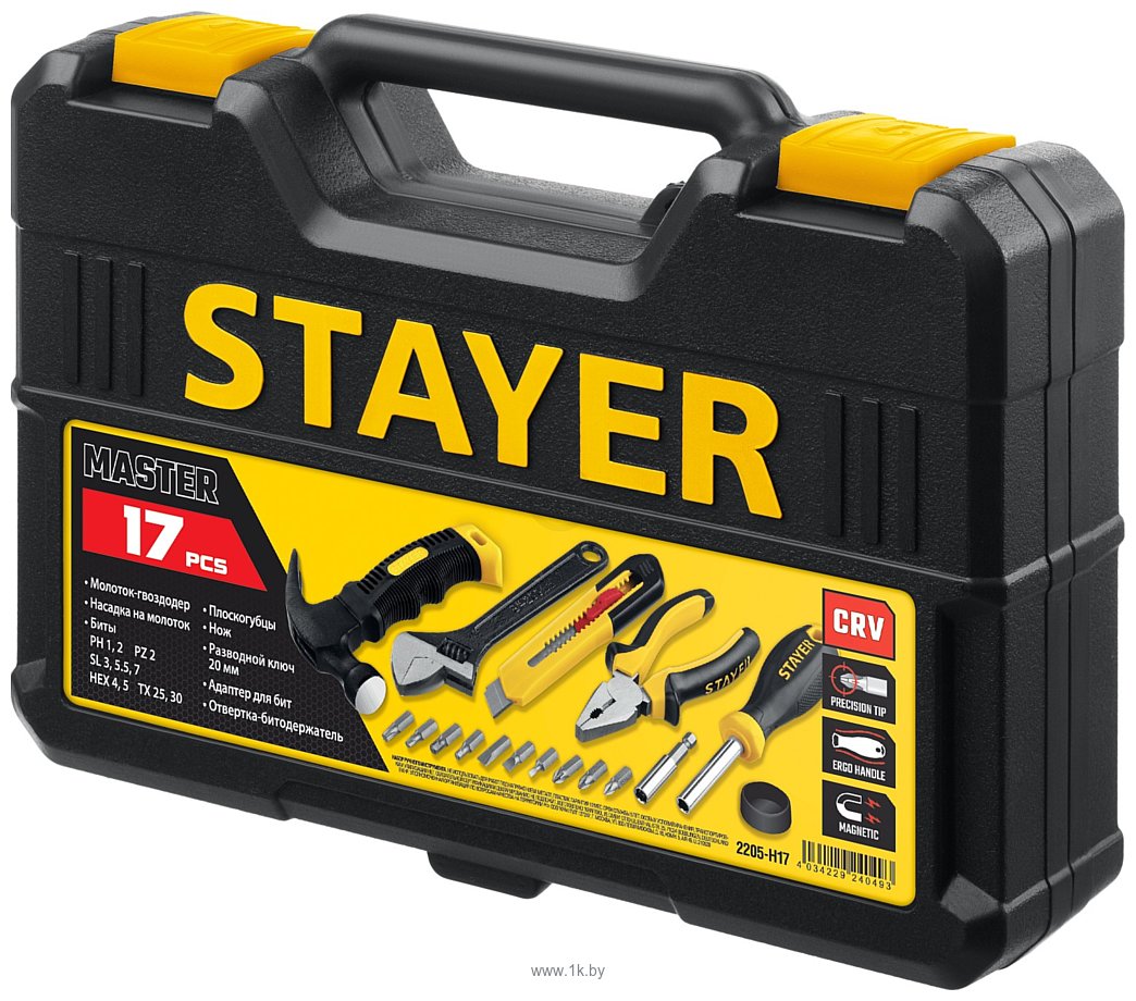 Фотографии Stayer Master-17 2205-H17 17 предметов