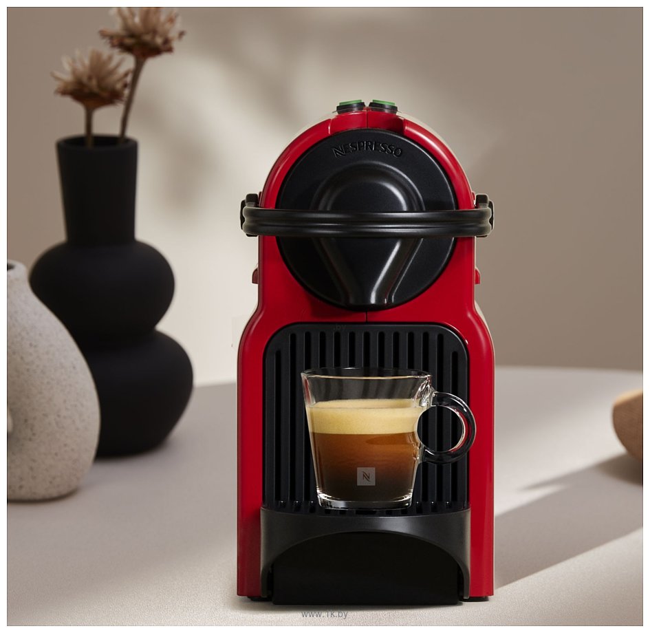 Фотографии Nespresso Inissia C40 (красный)