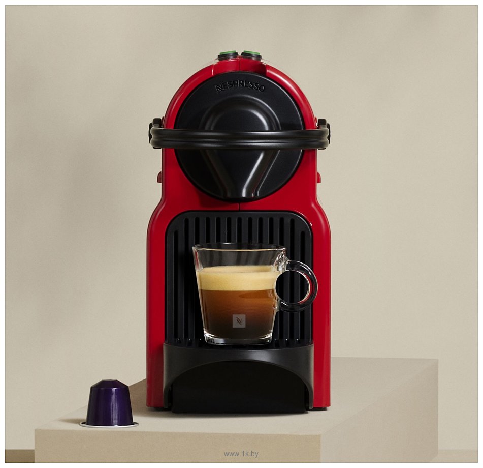 Фотографии Nespresso Inissia C40 (красный)