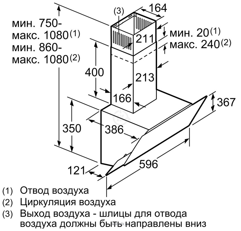 Фотографии Bosch DWK66AJ60T