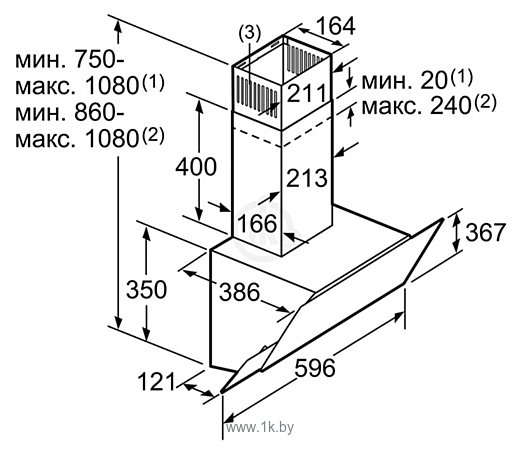 Фотографии Bosch DWK66AJ60T