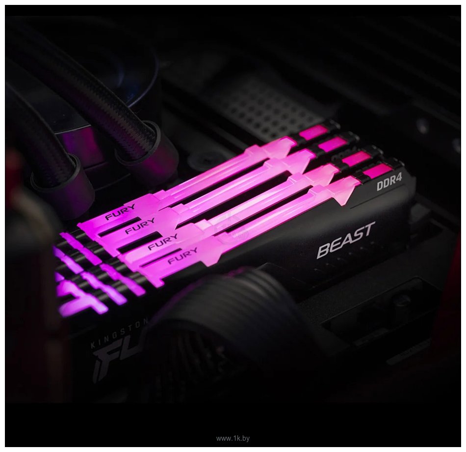 Фотографии Kingston FURY Beast RGB KF432C16BBAK2/32