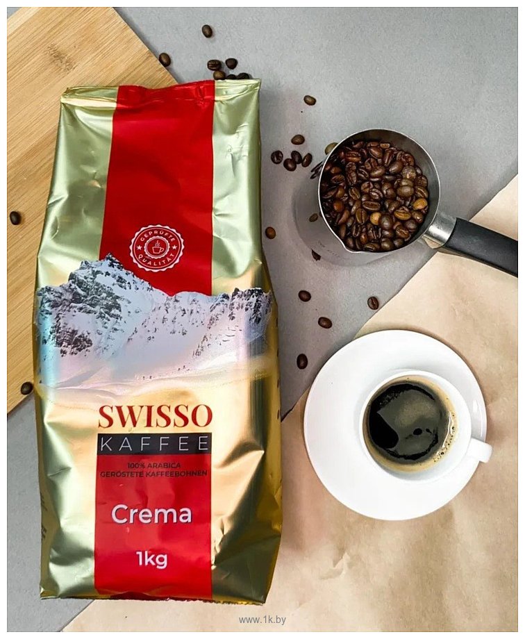 Фотографии Swisso Kaffee Crema 1 кг