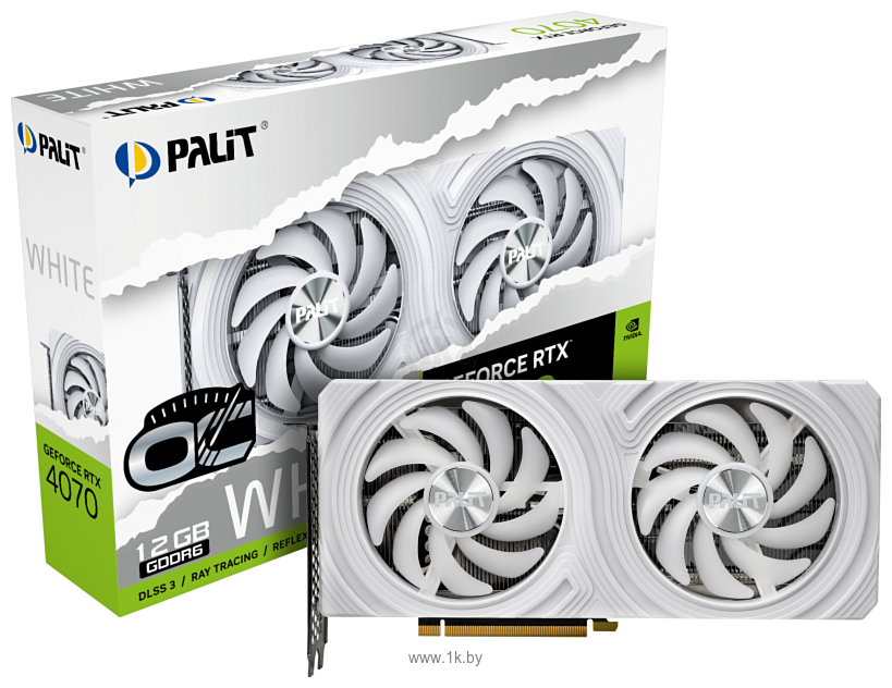 Фотографии Palit GeForce RTX 4070 White OC (NE64070S19K9-1048L)