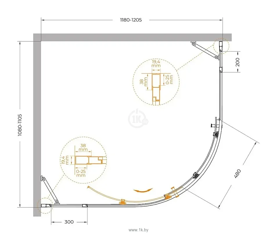 Фотографии Cezares MOLVENO-RH-11-120/110-C-GM-IV