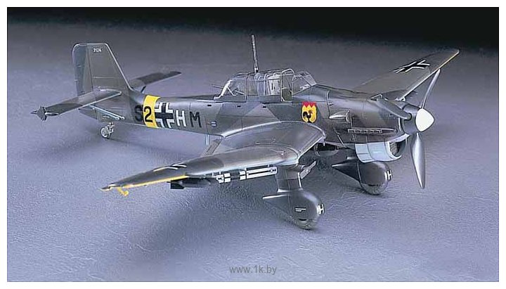 Фотографии Hasegawa Бомбардировщик Junkers Ju87B-2 Stuka
