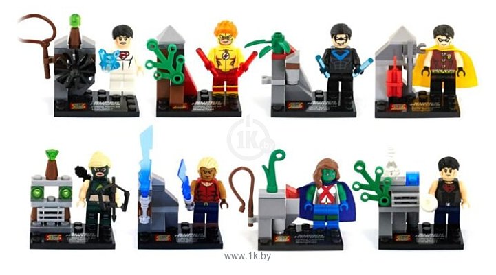 Фотографии SY World Minifigures SY250 Лига Справедливости