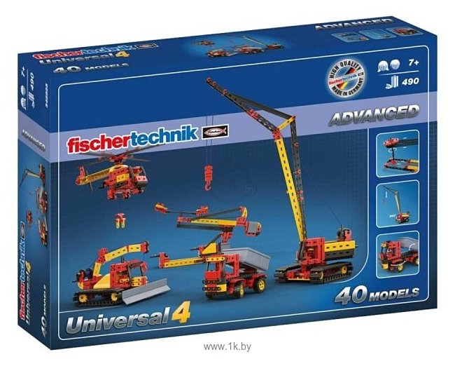 Фотографии Fischertechnik Advanced 548885 Универсальный набор 4