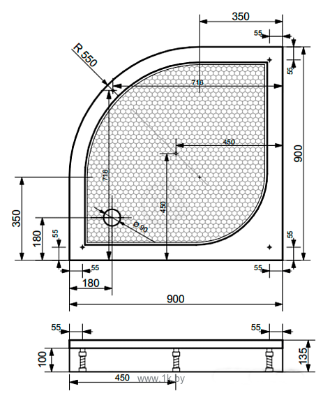 Фотографии Эстет Омега 90x90 (3-0005)