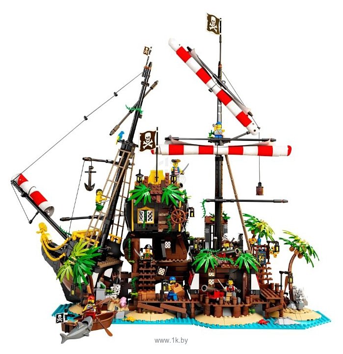 Фотографии LEGO Ideas 21322 Пираты Залива Барракуды