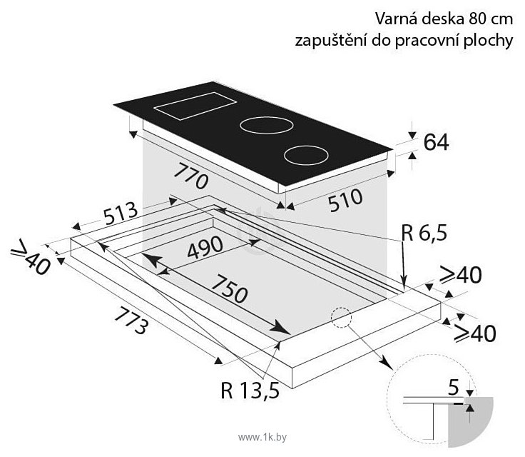 Фотографии Brandt BPI6449BL