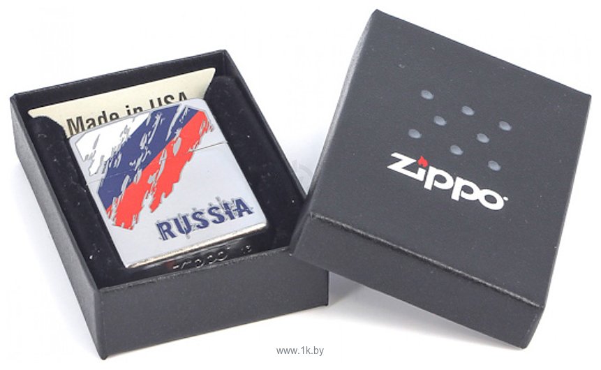 Фотографии Zippo 207 Russia Flag