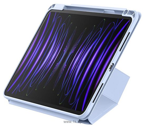 Фотографии Baseus Minimalist Series Magnetic Case для Apple iPad Pro 12.9 (голубой)