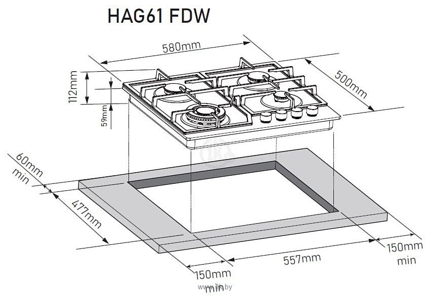 Фотографии ZorG HAG61 FDW white