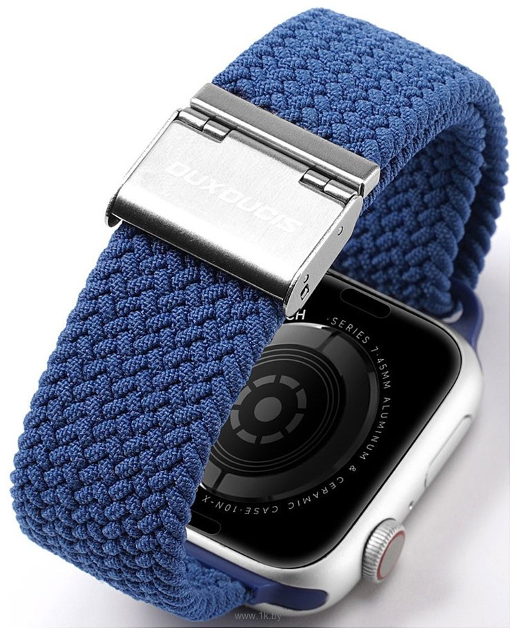 Фотографии Dux Ducis Strap Mixture II Version для Apple Watch 49мм/45мм/44мм/42мм (blue)