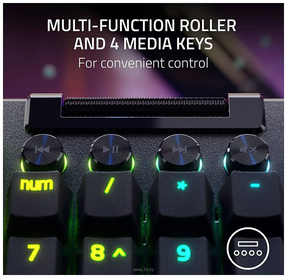 Фотографии Razer blackWidow V4 Pro Razer Yellow