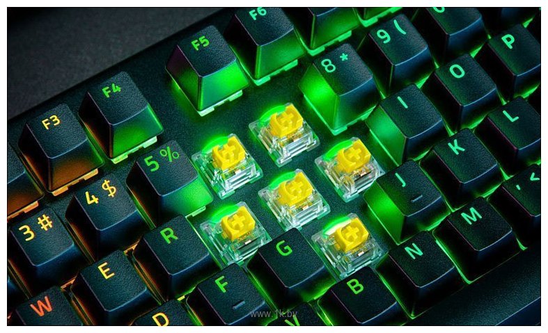 Фотографии Razer blackWidow V4 Pro Razer Yellow