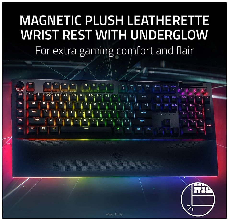 Фотографии Razer blackWidow V4 Pro Razer Yellow