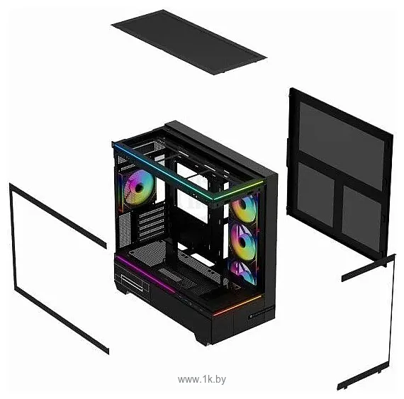 Фотографии Thermalright M10 FAN4-M (черный) Фотографии Thermalright M10 FAN4-M (черный)
