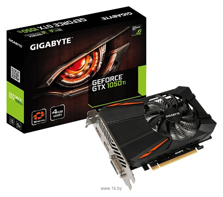 Фотографии Gigabyte GeForce GTX 1050 Ti D5 4G (GV-N105TD5-4GD) (rev. 1.1)