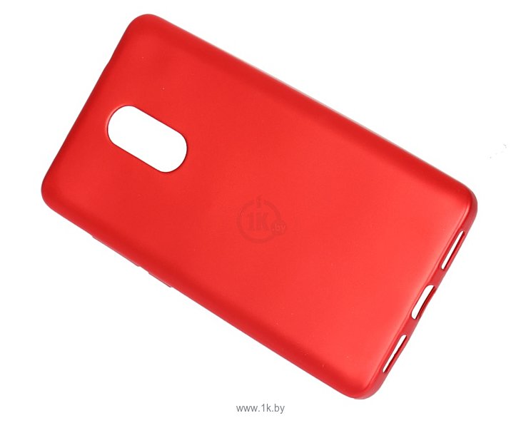 Фотографии Case Deep Matte для Xiaomi Redmi Note 4X (красный)