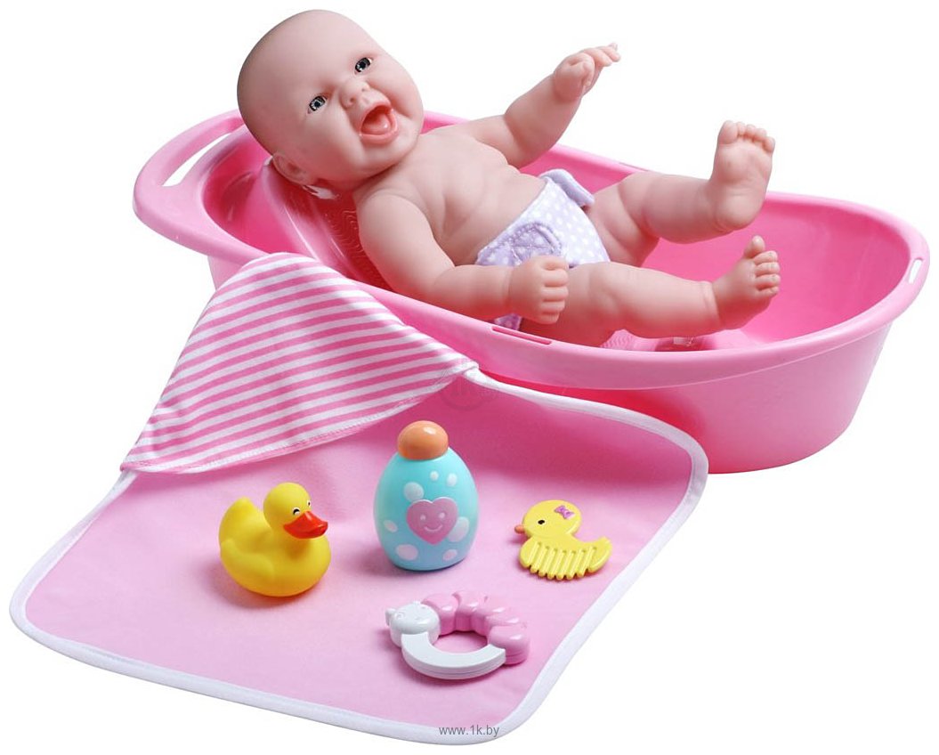 Фотографии JC Toys La Newborn Baby Bathtub Set (18370)