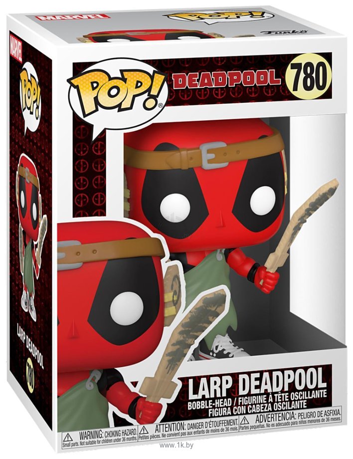 Фотографии Funko POP! Bobble Marvel Deadpool 30th LARP Deadpool 54690