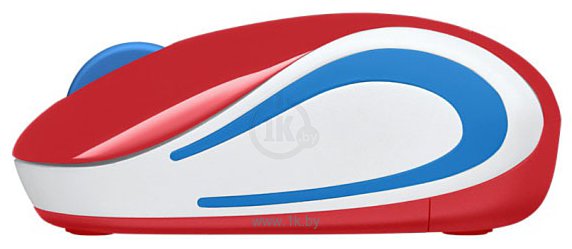 Фотографии Logitech M187 red/blue