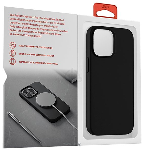 Фотографии uBear Touch Mag Case для iPhone 13 Mini (черный)