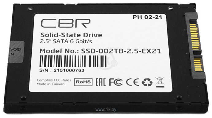 Фотографии CBR Extra 2TB SSD-002TB-2.5-EX21