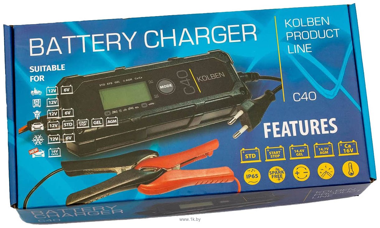 Фотографии Battery Service Kolben 6/12В 1А/4А KB-C40