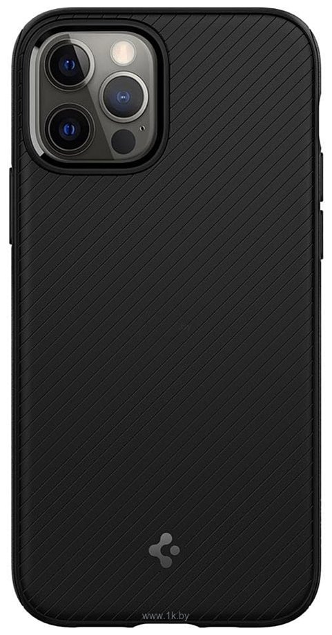 Фотографии Spigen Mag Armor (MagFit) для iPhone 12/12 Pro ACS01865 (черный)