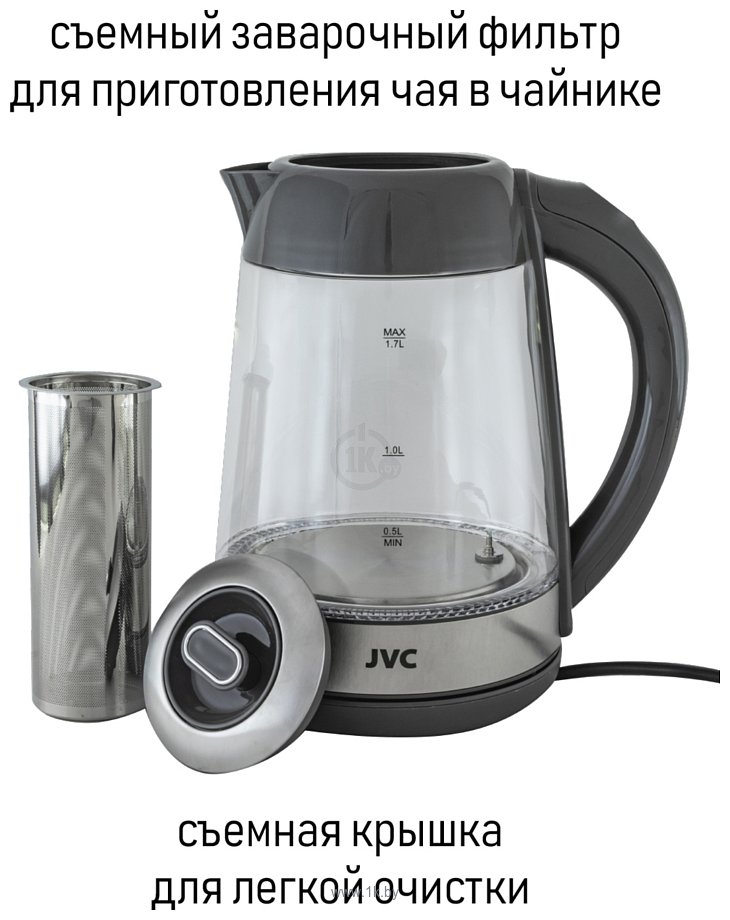 Фотографии JVC JK-KE1710 (серый)