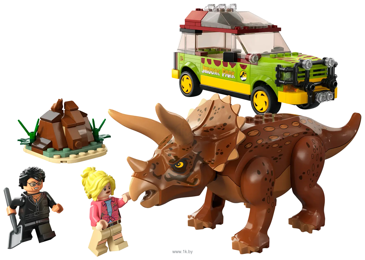 Фотографии LEGO Jurassic World 76959 Поиски трицератопса