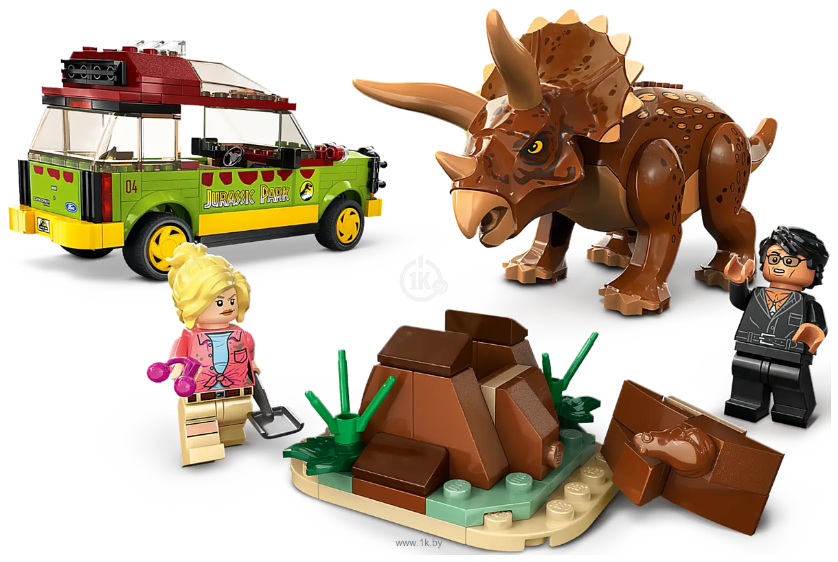 Фотографии LEGO Jurassic World 76959 Поиски трицератопса