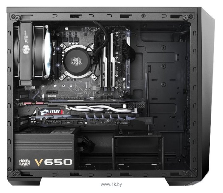 Фотографии Cooler Master MasterBox Lite 3.1 TG (MCW-L3S3-KGNN-00) w/o PSU Black