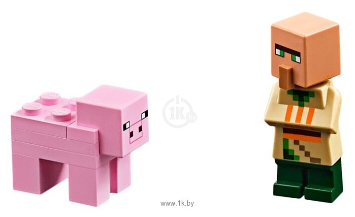 Фотографии LEGO Minecraft 21158 Питомник панд