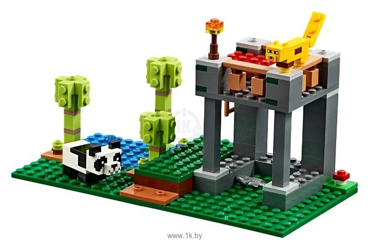 Фотографии LEGO Minecraft 21158 Питомник панд