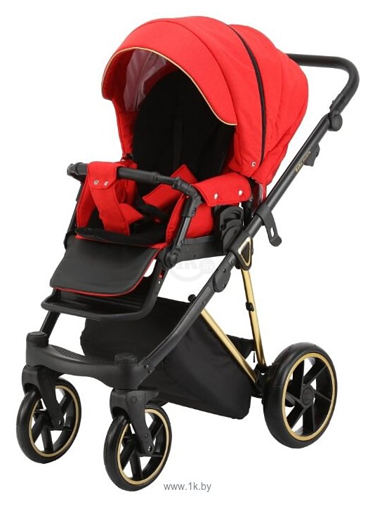 Фотографии BeBe-Mobile Castello Sport Special Edition (3 в 1) (красный/золотистая рама)