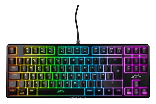 Фотографии Xtrfy K4 TKL RGB black