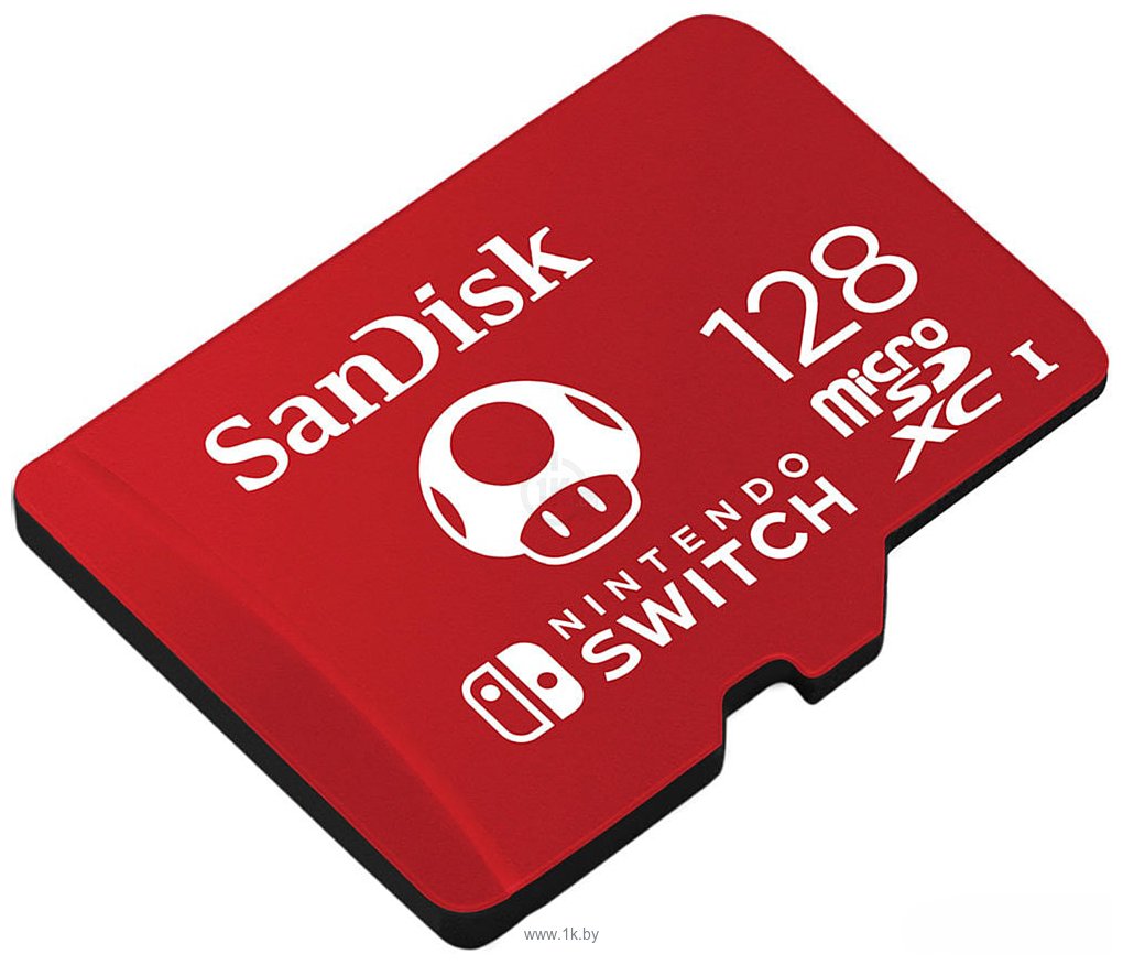 Фотографии SanDisk For Nintendo Switch microSDXC SDSQXAO-128G-GN3ZN 128GB