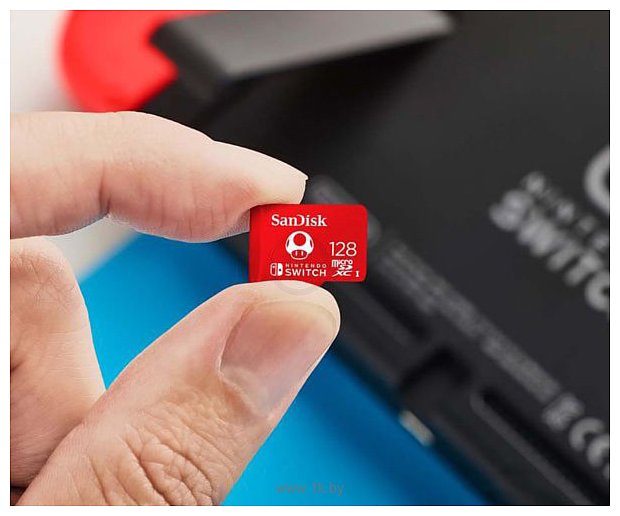 Фотографии SanDisk For Nintendo Switch microSDXC SDSQXAO-128G-GN3ZN 128GB