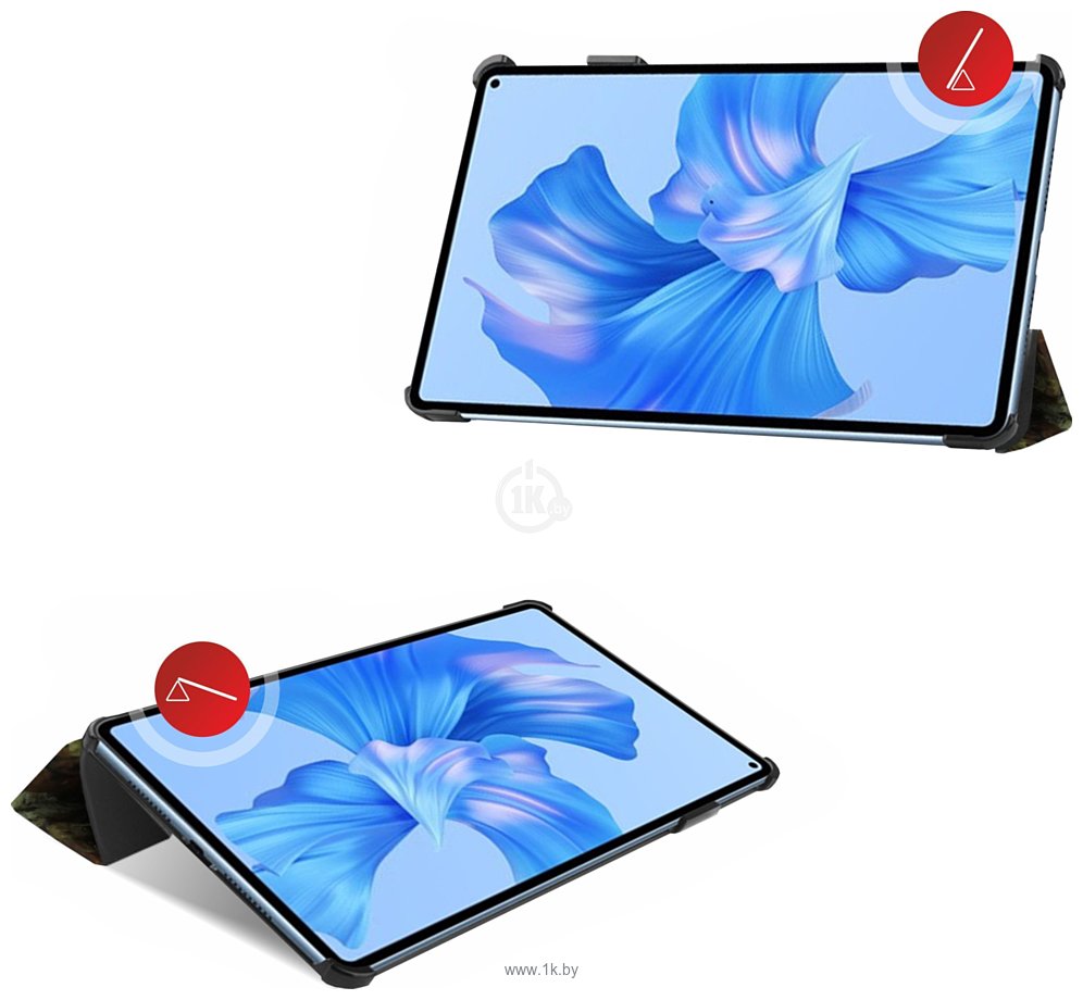 Фотографии JFK Smart Case для Huawei MatePad Pro 11 2022 (цветы Ван Гога)