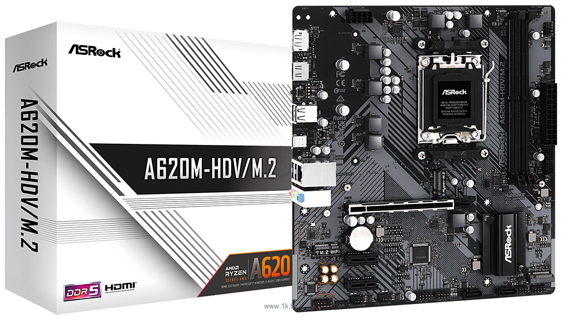 Фотографии ASRock A620M-HDV/M.2