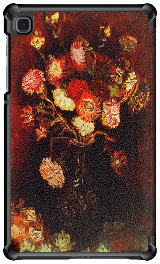 Фотографии JFK Smart Case для Samsung Galaxy Tab A8 10.5 2021 (цветы Ван Гога)