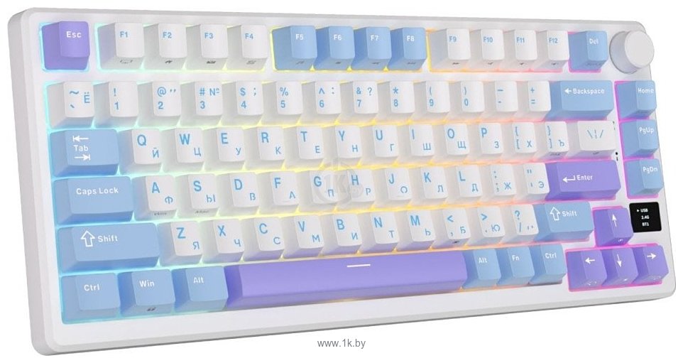 Фотографии Royal Kludge RK-M75 RGB Taro Milk RK Brown