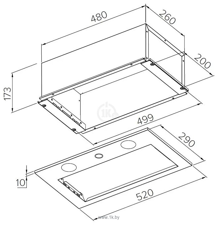 Фотографии Meferi INBOX52WH Push Comfort  